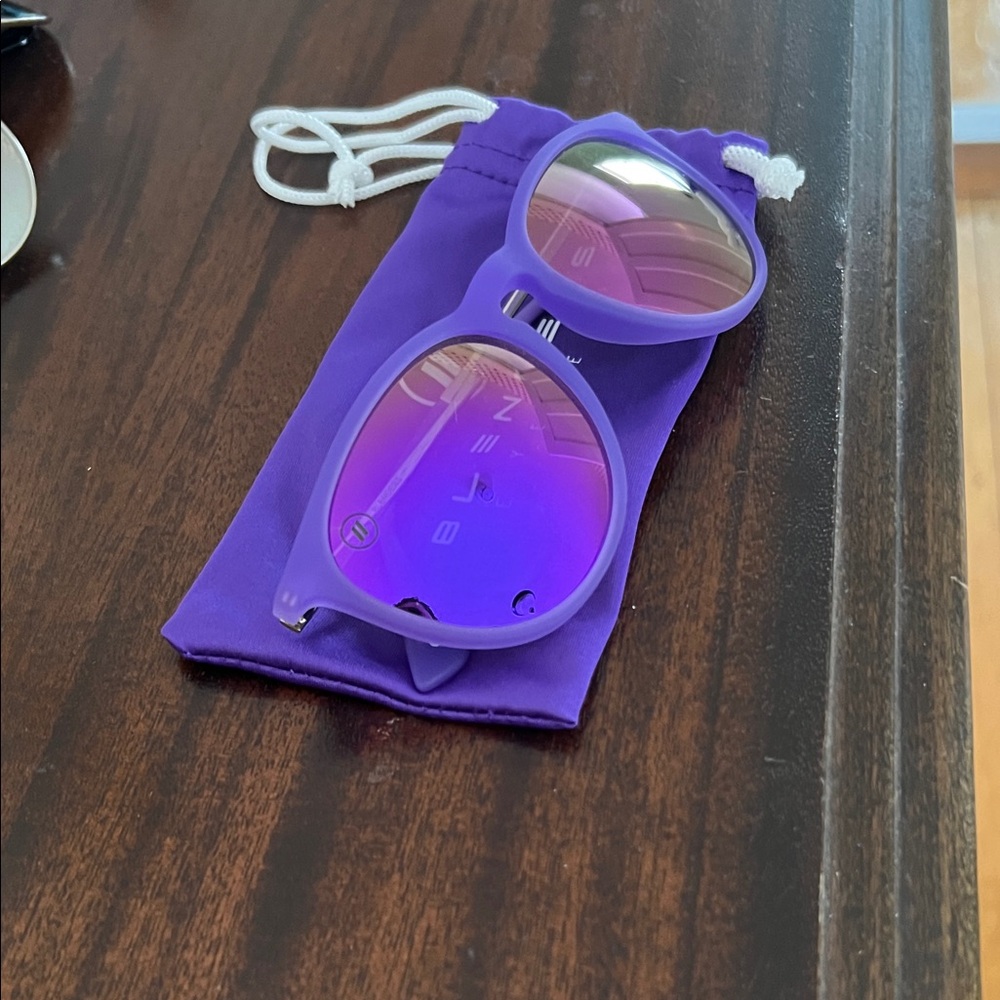 BENX Women's Purple Sunglasses